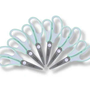 Kinderschere Gripeeze grau, 6 Stück, 14 cm Premium