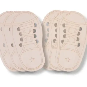 Fädelschuh 3 Paar aus Holz Top-Seller