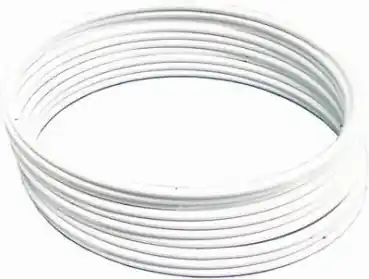 Metallring 10 Stück, weiß beschichtet Heute Kaufen