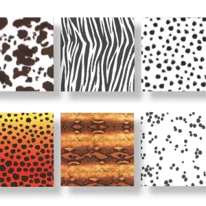 Motivkartonsortiment Tierfelle Neue Ware