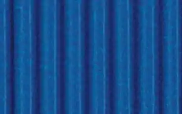 Billig Wellpappe blau, 10 Bogen