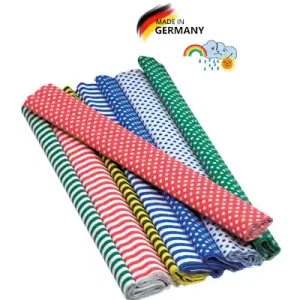 Aquarola Feinkrepp Streifen & Punkte, 8 Stück Direktkauf