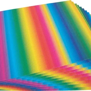 Nur Heute Wellpappe regenbogen, 10 Bogen