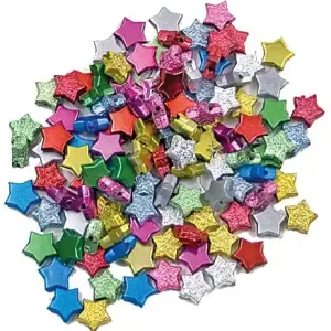 Original Schmuckperlen Sterne glatt/geprägt