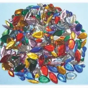 Schmucksteinset Navette & Tropfen Im Trend