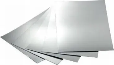 Top-Seller Spiegelkarton silber, 5 Bogen