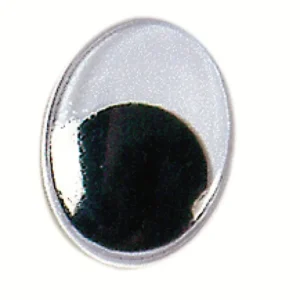 Neue Kollektion Wackelaugen oval 100 Stück