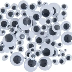 Gleich Bestellen Wackelaugen rund + oval 100 Stück