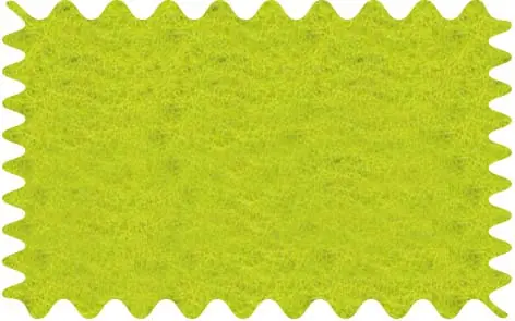 Nur Für Kurze Zeit Bastelfilz hellgrün, 150 g/m²