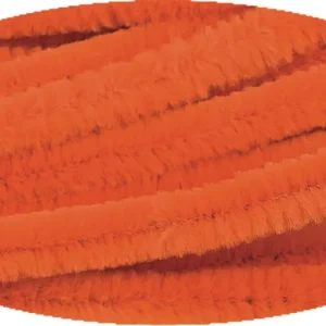 Nur Für Kurze Zeit Biegeplüsch orange, 10 Stück