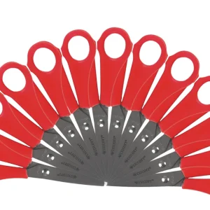 Limited Edition Kinderschere rot, 12 Stück, 13 cm