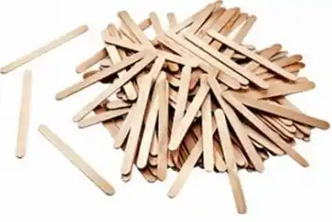 Wochenendangebot Bastelhölzer natur, 500 Stück