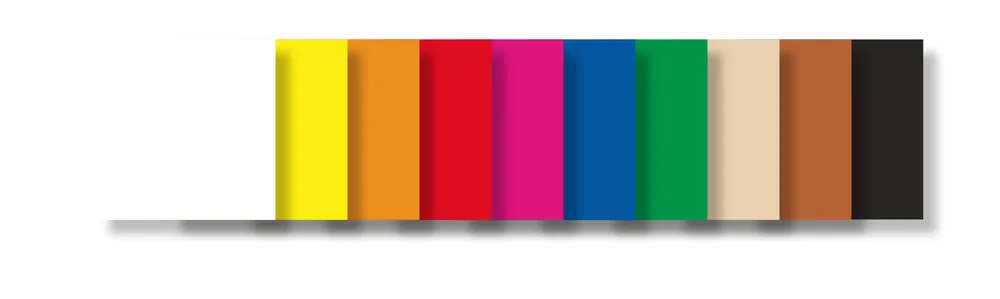 Markenprodukt Moosgummisortiment 1, 10 Stück sortiert