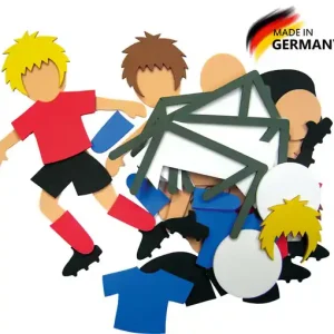 Moosgummisortimet Fußballer Neue Kollektion