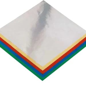 Origami Faltblätter Alufolie 50 Blatt sortiert lief. KW 6 Solange Der Vorrat Reicht