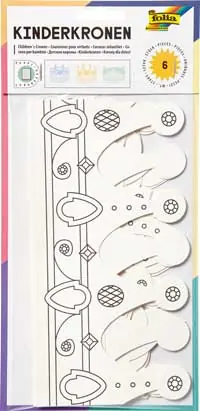 Top-Angebot Kinderkronen 6 Stück in 3 Varianten