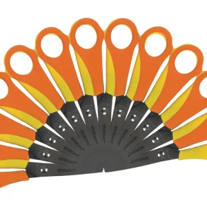 Kinderschere gelb/orange 12 Stück Aktuell