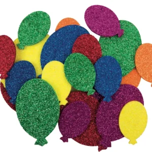 Glitterluftballons 24 Stück sortiert Hochwertig