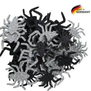 Glitterspinnen 1, 32 Stück sortiert Original