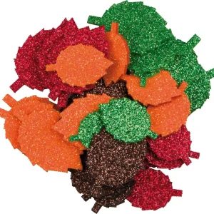 Günstig Glitterblätter 1, 32 Stück sortiert