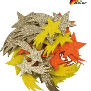 Glittersternenschweif 24 Stück sortiert Schneller Versand