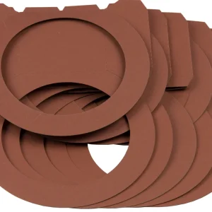 Neu Im Sortiment Laternenrohling rund groß schokobraun, 5 Stück