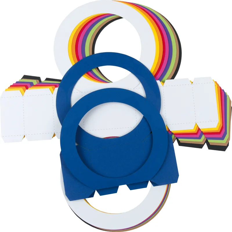 Laternenrohling rund mittel 16cm 10 St. sortiert Billig