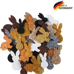 Neue Kollektion Glitterhasen 32 Stück sortiert