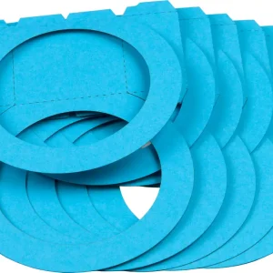 Laternenrohling rund mittel himmelblau, 5 Stück Top-Seller