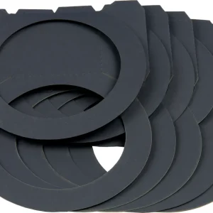 Laternenrohling rund mittel schwarz, 5 Stück Beliebt