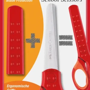 Grip Schulschere rot, 13,5 cm Direkt Vom Hersteller