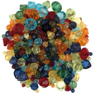 Diamantperlenmischung transparent, 250 Stück Meistverkauft