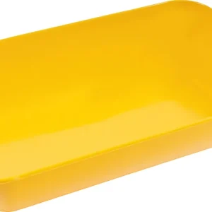 Weltweiter Versand Bastelschale gelb, aus Kunststoff