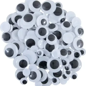 Direktkauf Wackelaugen rund 120 Stück