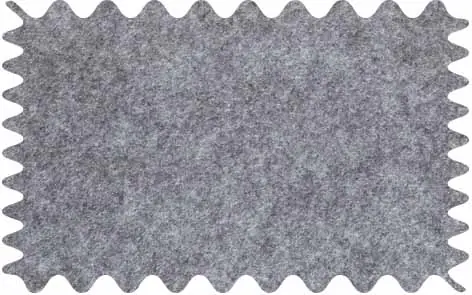 Günstig Bastelfilz grau meliert, 150 g/m²