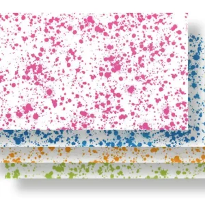 Laternenzuschnitt Farbtupfer sortiert, 20 Bogen Limited Edition