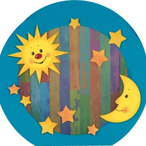 Finale Aktion Laternen Bastelset Sonne, Mond & Sterne