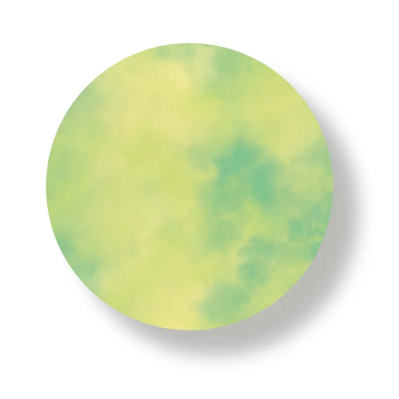 Laternenzuschnitt rund groß Nebel grün Billig