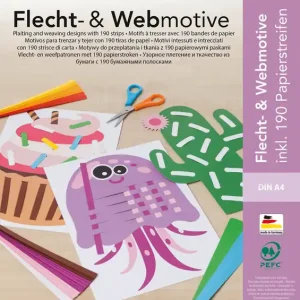Highlight Flecht- und Webmotive 16 Stück in 8 Motiven
