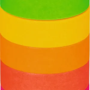 Kostenloser Rückversand Dekotape Sortiment neon matt