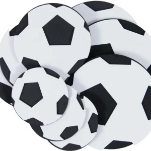 Neue Ware Fußbälle schwarz/weiß, 18-teilig