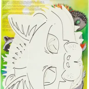 Heute Kaufen Kindermasken Waldtiere, 6 Stück sortiert