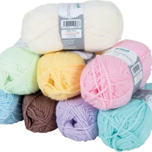 Wollsortiment Lisa, pastell Weltweiter Versand