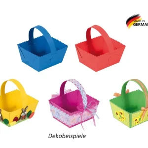 Geschenkkörbchen intensiv mit Henkel, 10 Stück Neue Ware