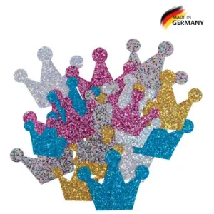 Jetzt Zugreifen Glitterkartonsortiment grob Kronen