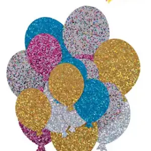 Glitterkartonsortiment grob Luftballons Angebot