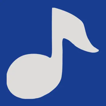 Motivstanzer Musiknote M, 25 mm Letzte Chance