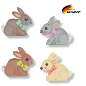 Super-Preis Osterkörbchenset Pastellige Häschen