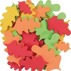 Original Eichenblätter 36 Stück sortiert