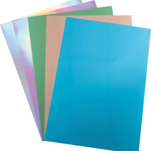 Metallic Kartonsortiment 5 Bogen sortiert Kostenloser Versand